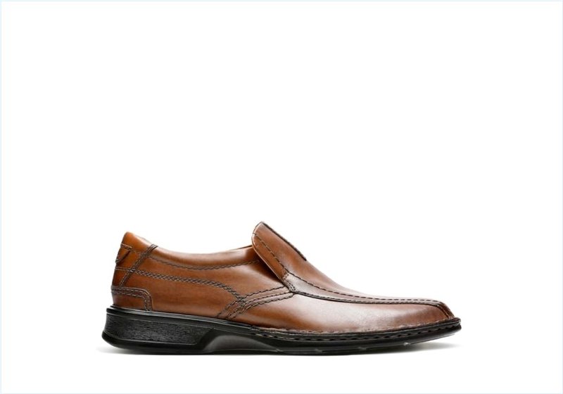  Escalade Step / Brown Leather Mens Shoes