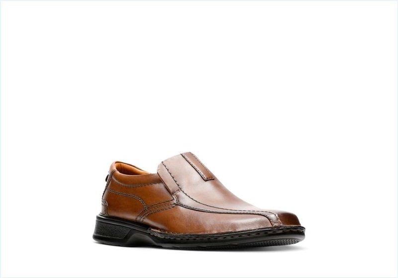  Escalade Step / Brown Leather Mens Shoes