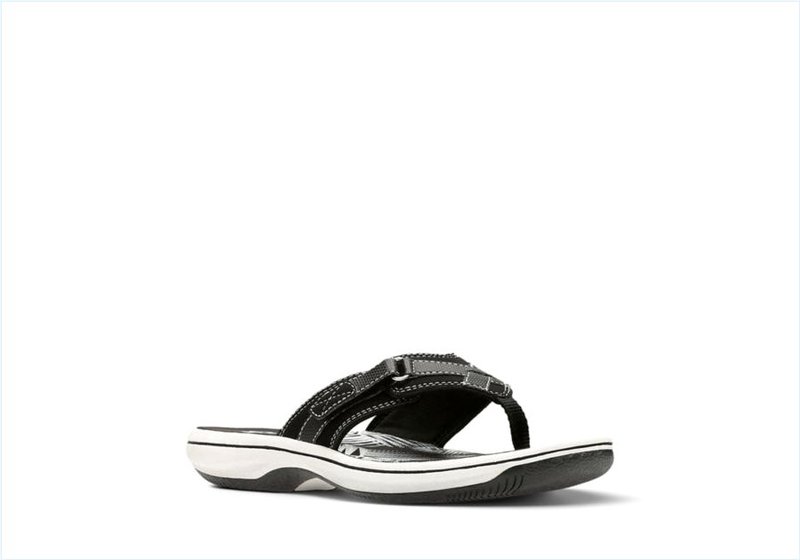  BREEZE SEA / Black Synthetic Womens Sandals