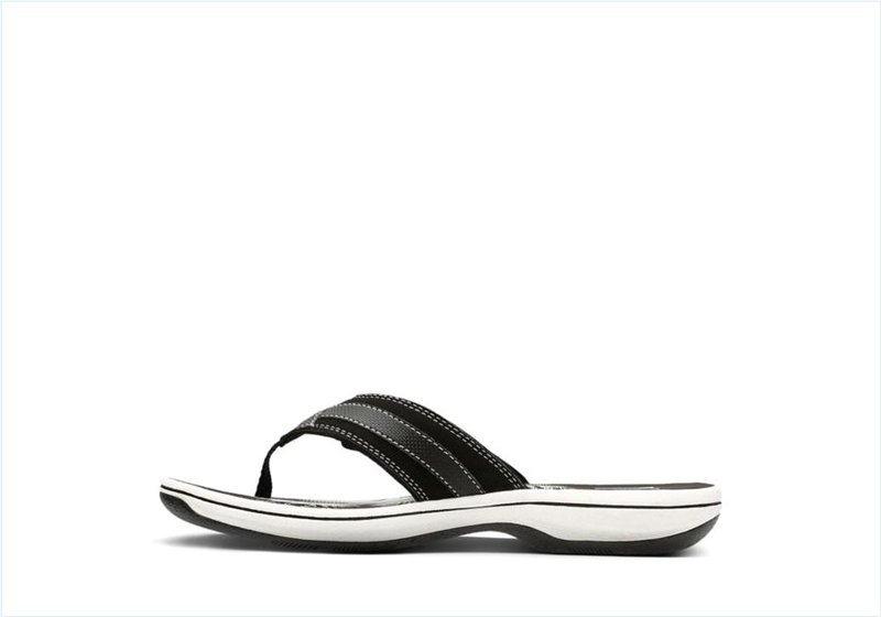  BREEZE SEA / Black Synthetic Womens Sandals