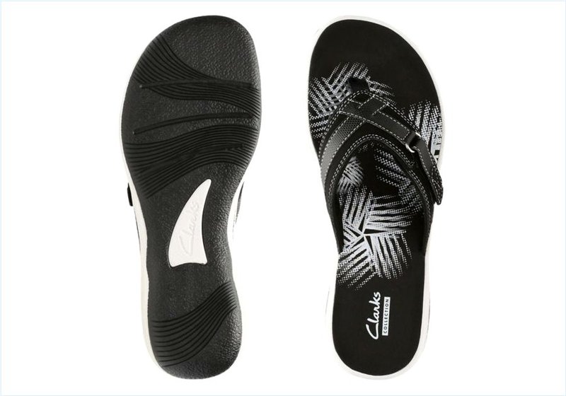  BREEZE SEA / Black Synthetic Womens Sandals