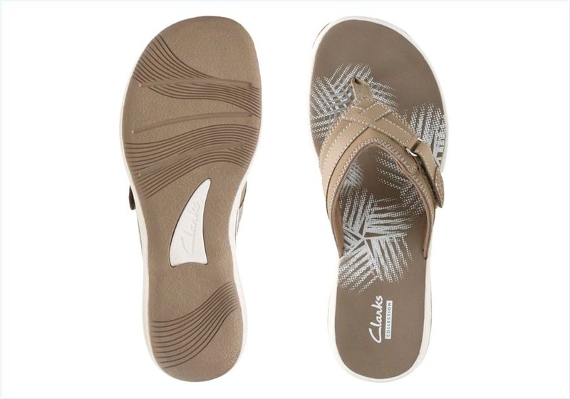  BREEZE SEA / Taupe Womens Sandals