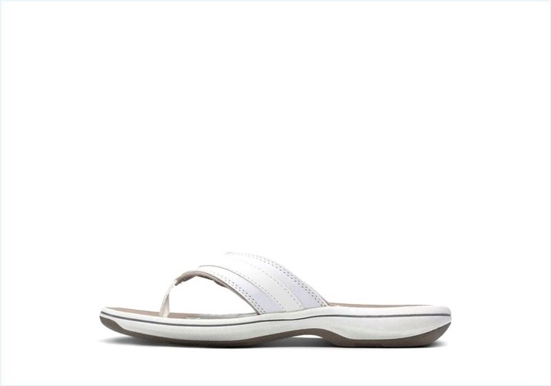  BREEZE SEA / White Synthetic Womens Sandals