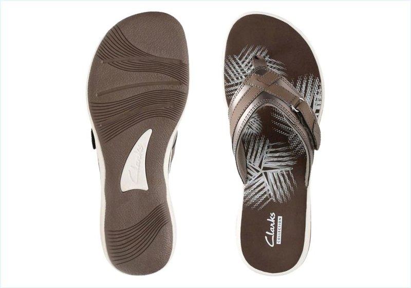  BREEZE SEA / Pewter Synthetic Womens Sandals