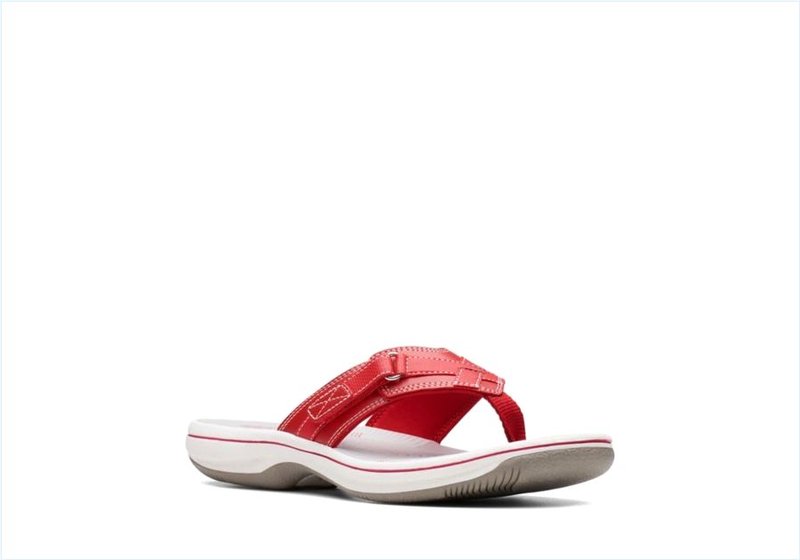  BREEZE SEA / Red Synthetic Womens Sandals