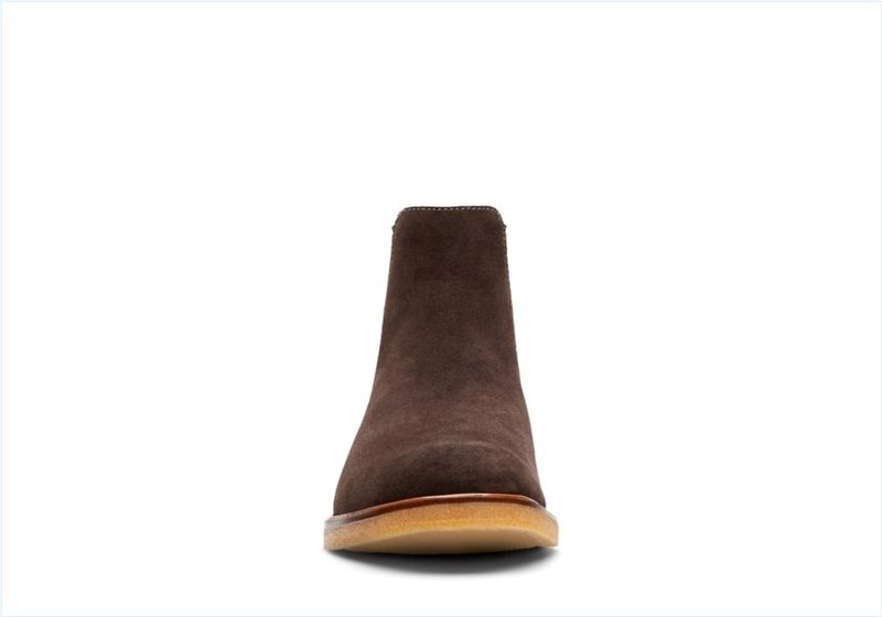  Clarkdale Gobi / Dark Brown Suede Mens Boots