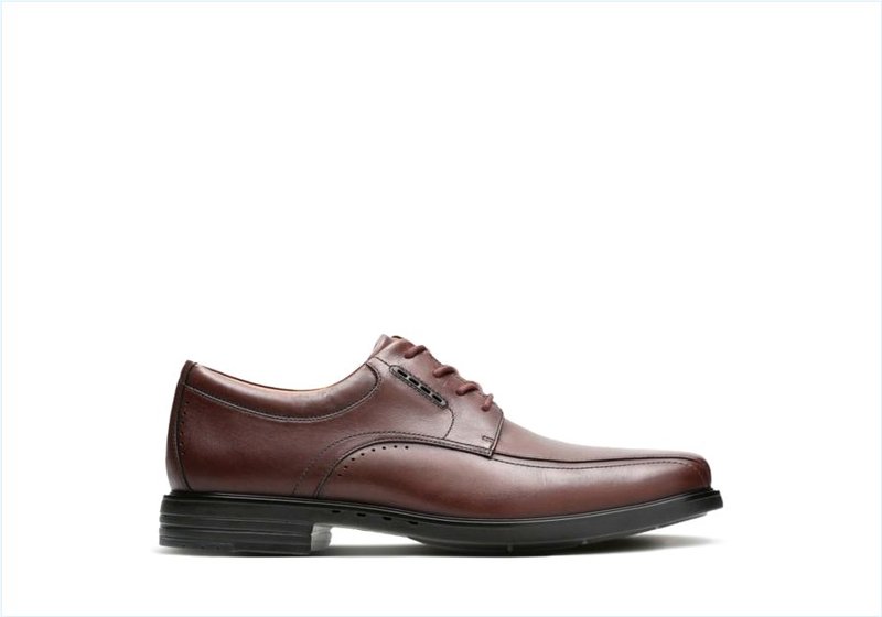  Un Kenneth Way / Brown Leather Mens Shoes