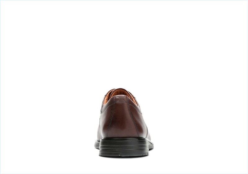  Un Kenneth Way / Brown Leather Mens Shoes