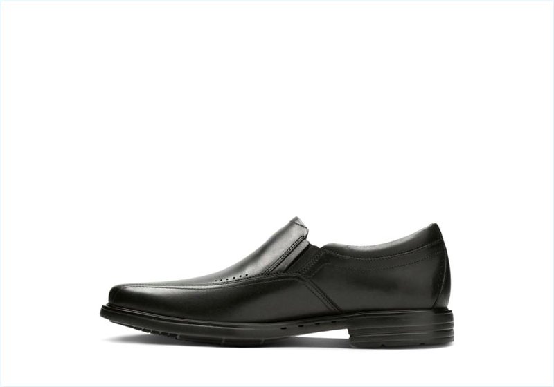  Unsheridan Go / Black Leather Mens Shoes