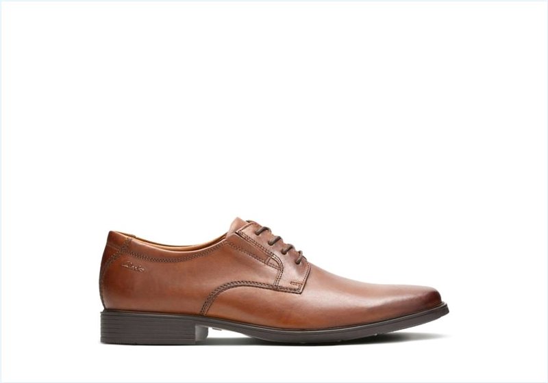  Tilden Plain / Dark Tan Leather Mens Shoes