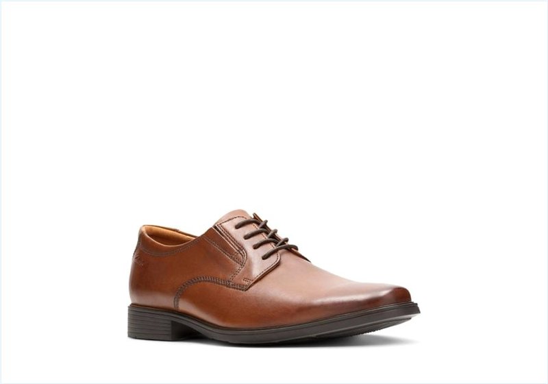  Tilden Plain / Dark Tan Leather Mens Shoes