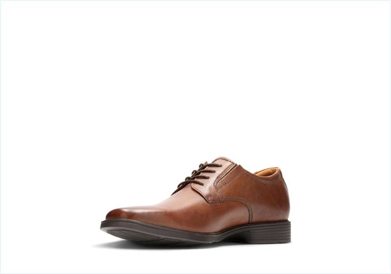  Tilden Plain / Dark Tan Leather Mens Shoes