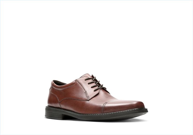  Wenham Cap / Brown Leather Mens Shoes