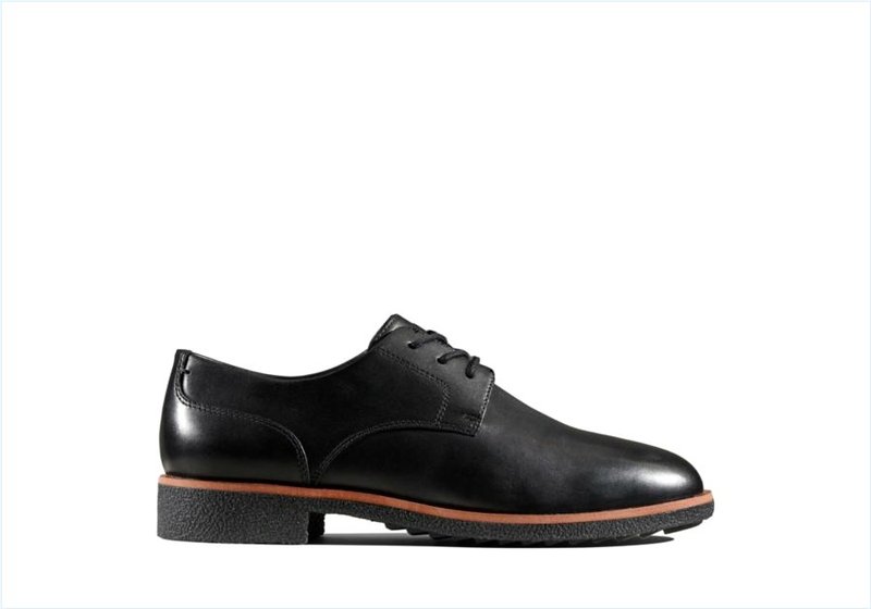  Griffin Lane / Black Leather Womens Shoes