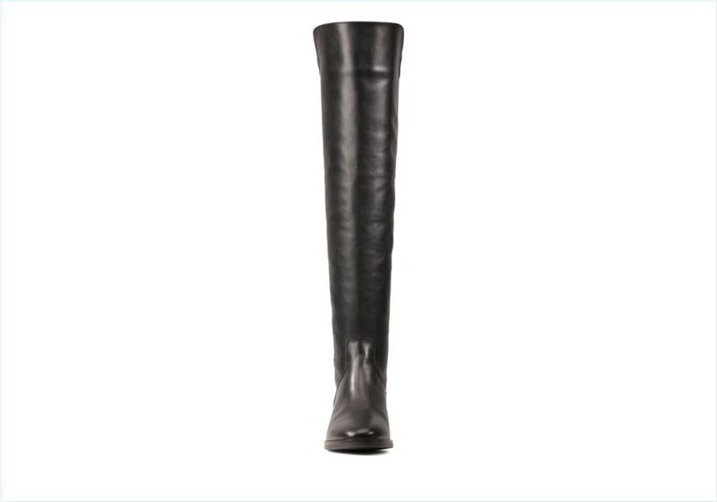  Pure Caddy / Black Leather Womens Boots