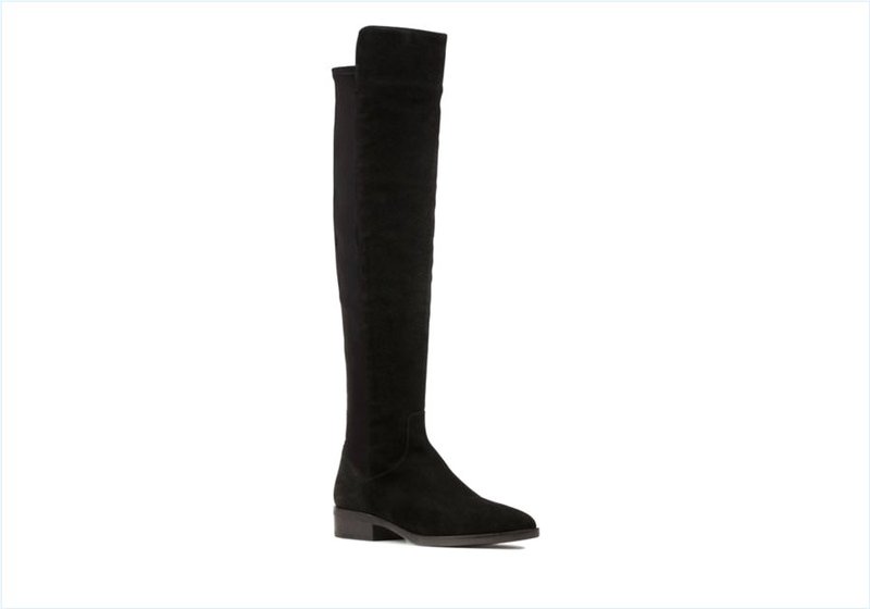  Pure Caddy / Black Suede Womens Boots