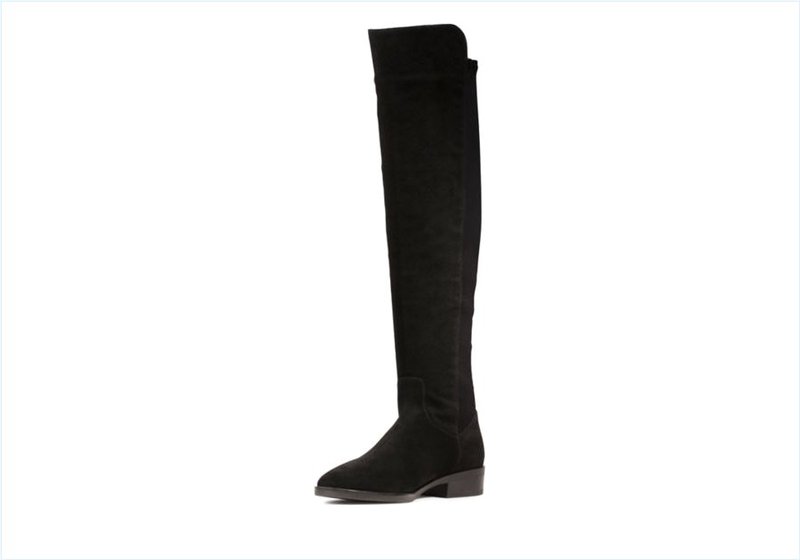  Pure Caddy / Black Suede Womens Boots