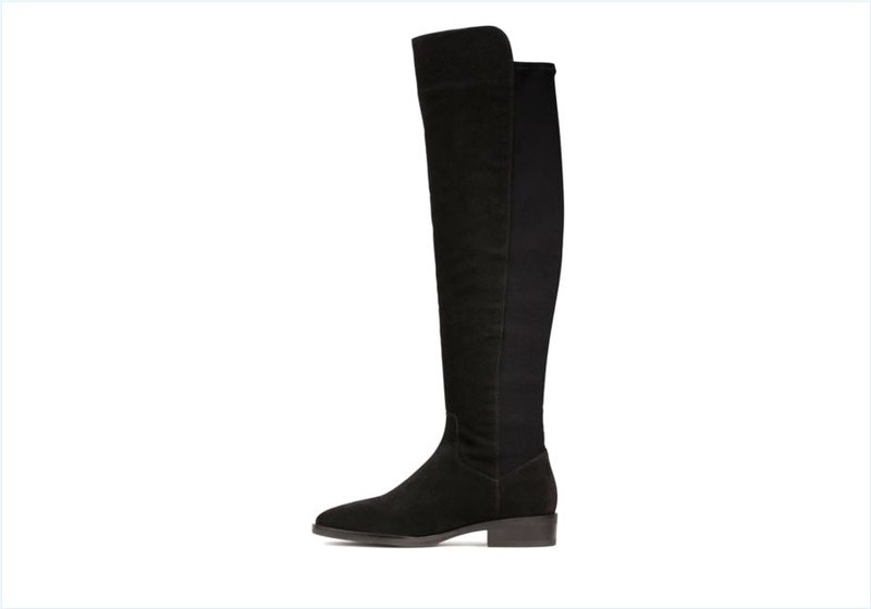  Pure Caddy / Black Suede Womens Boots