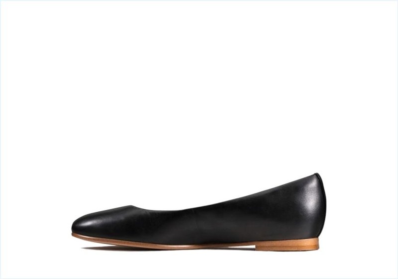  Grace Piper / Black Leather Womens Shoes