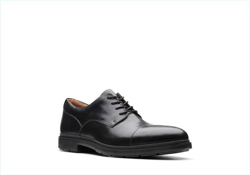  Un Tailor Cap / Black Leather Mens Shoes