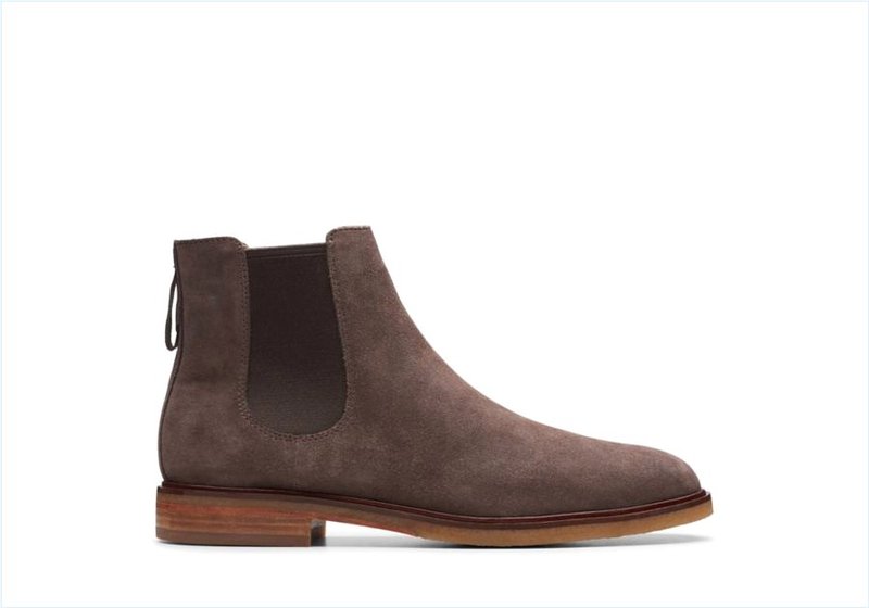  Clarkdale Gobi / Taupe Suede Mens Boots