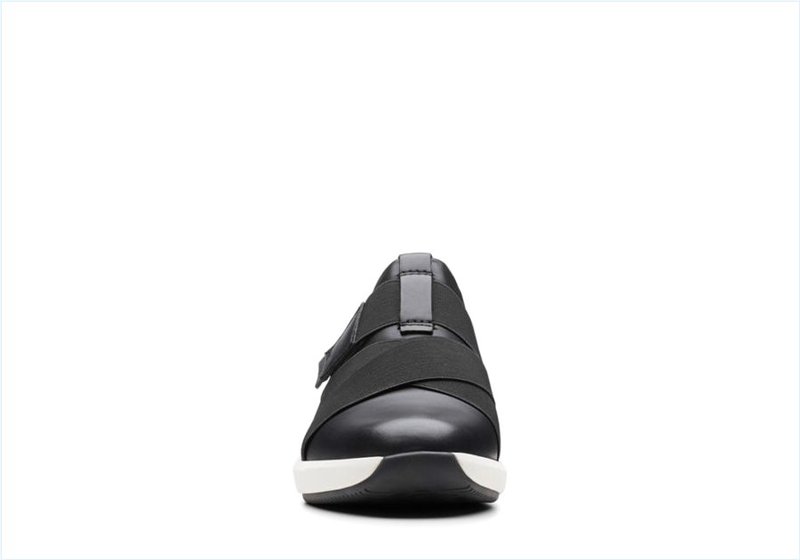  Un Rio Strap / Black Leather Womens Sport Shoes