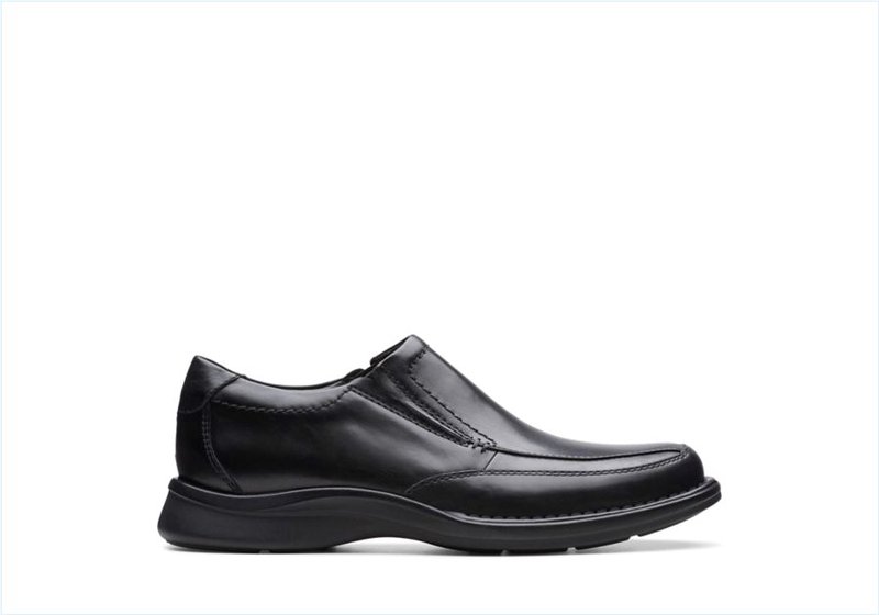  Kempton Free / Black Leather Mens Shoes