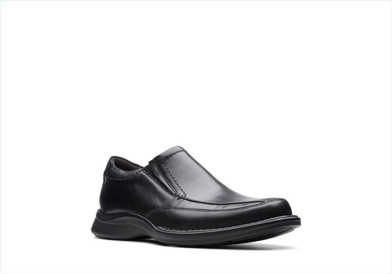  Kempton Free / Black Leather Mens Shoes