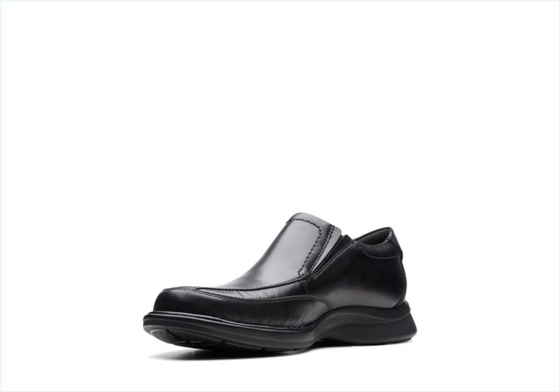  Kempton Free / Black Leather Mens Shoes