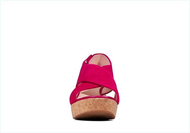  Maritsa Lara / Fuchsia Suede Womens Sandals