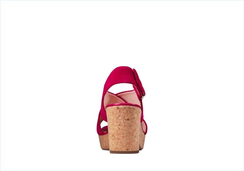  Maritsa Lara / Fuchsia Suede Womens Sandals