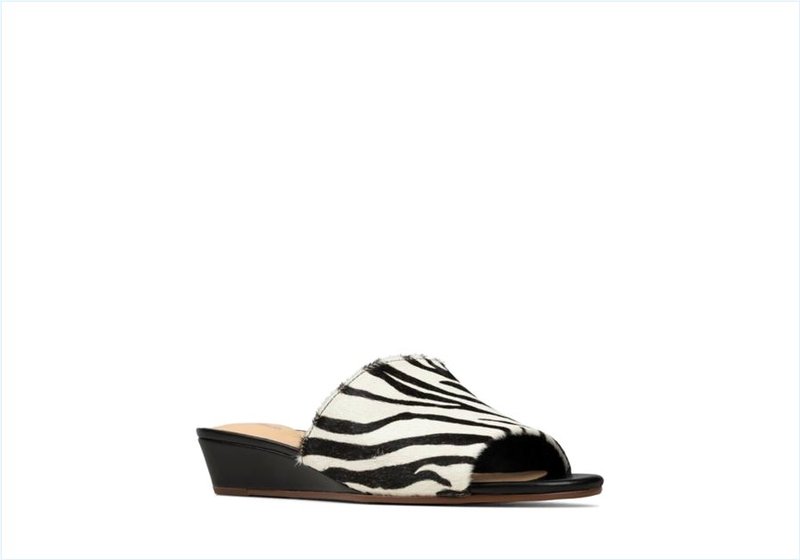  Sense Slide / Zebra Print Womens Sandals