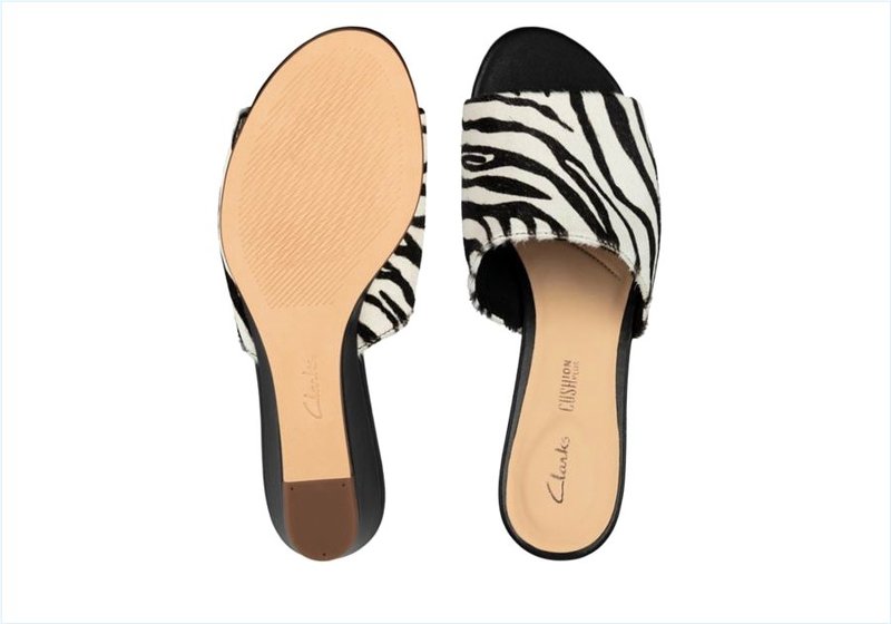  Sense Slide / Zebra Print Womens Sandals