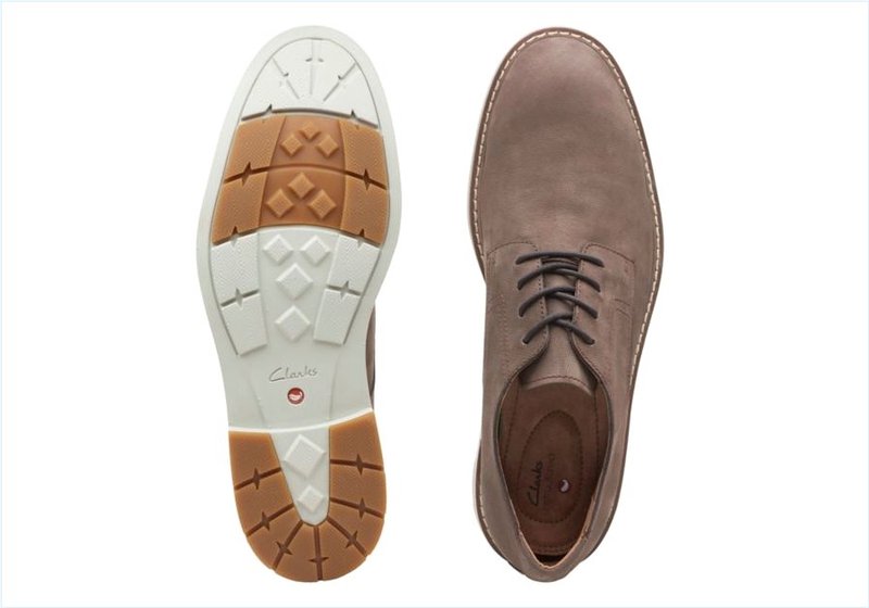  Un Elott Lace / Taupe Mens Shoes