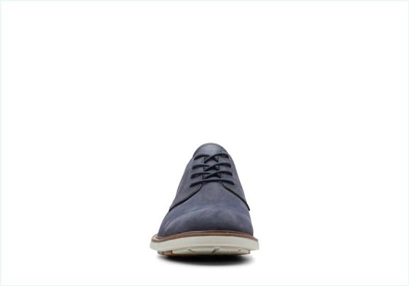  Un Elott Lace / Navy Nubuck Mens Shoes