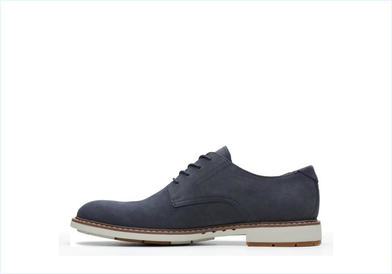  Un Elott Lace / Navy Nubuck Mens Shoes