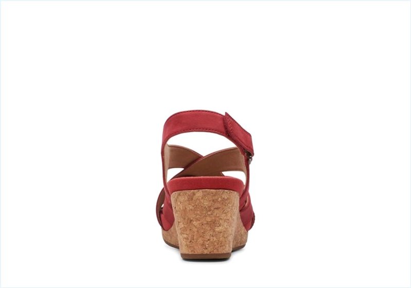  Un Capri Step / Red Nubuck Womens Sandals