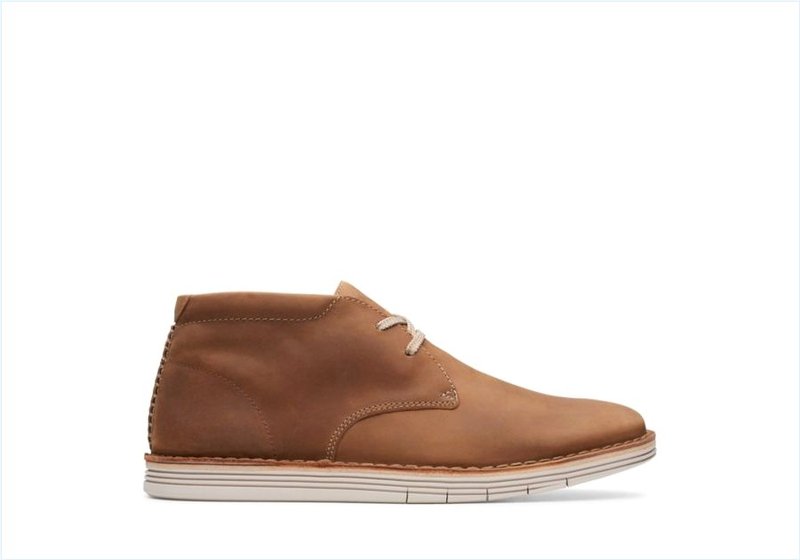  Forge Stride / Tan Leather Mens Boots