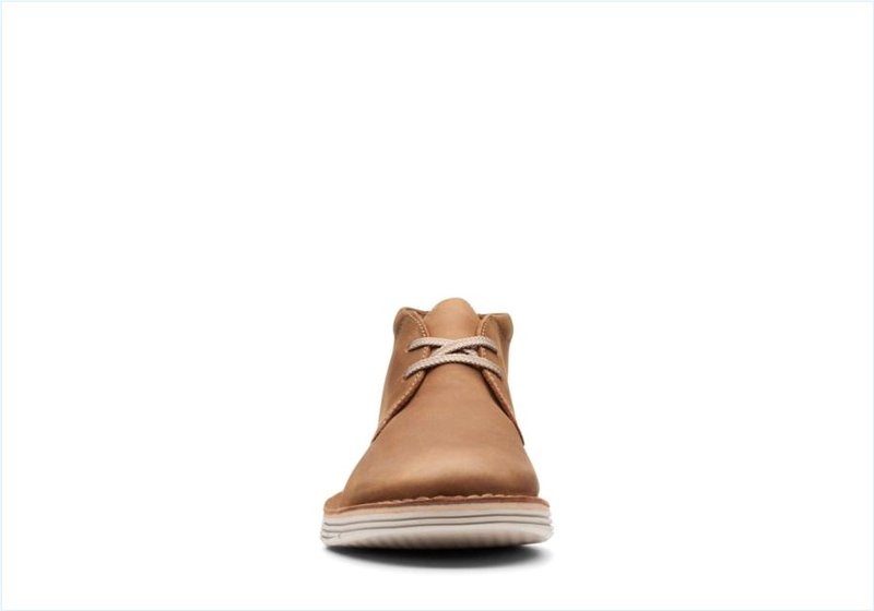  Forge Stride / Tan Leather Mens Boots