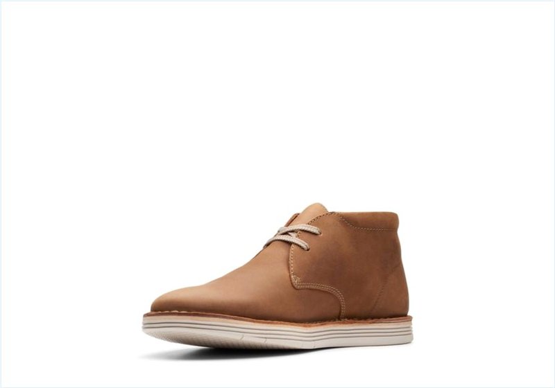  Forge Stride / Tan Leather Mens Boots