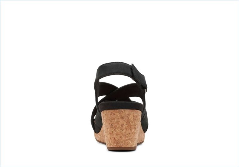  Un Capri Step / Black Nubuck Womens Sandals