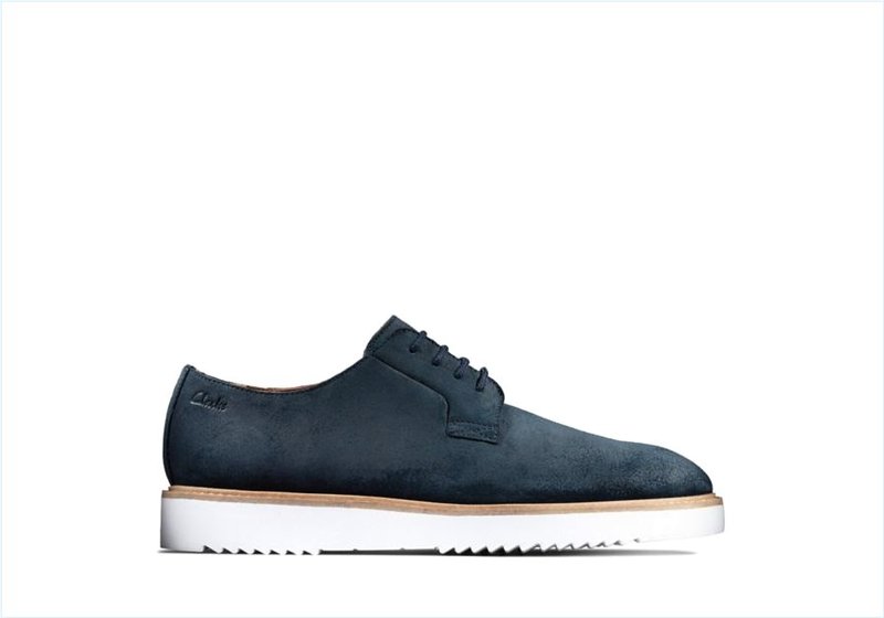  Ernest Walk / Navy Suede Mens Shoes