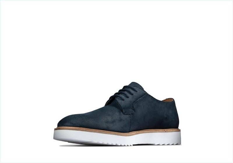  Ernest Walk / Navy Suede Mens Shoes