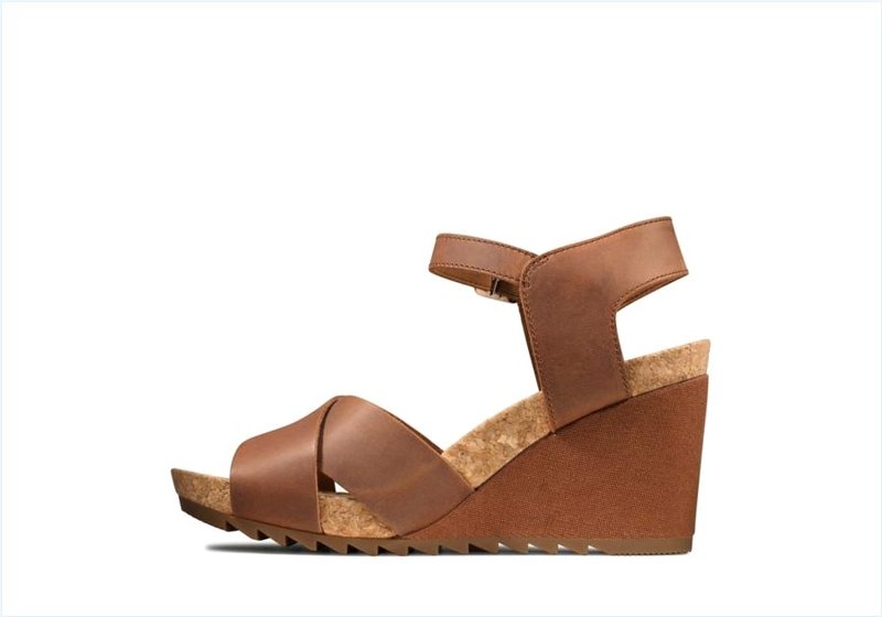  Flex Sun / Tan Leather Womens Sandals