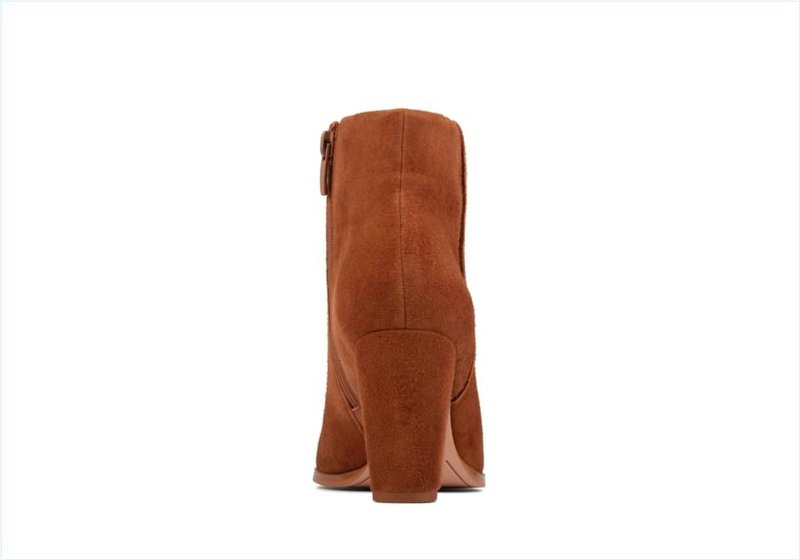  Kaylin Fern 2 / Dark Tan Suede Womens Boots