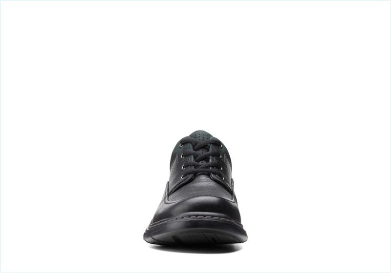  Un Brawley Lace / Black Leather Mens Shoes