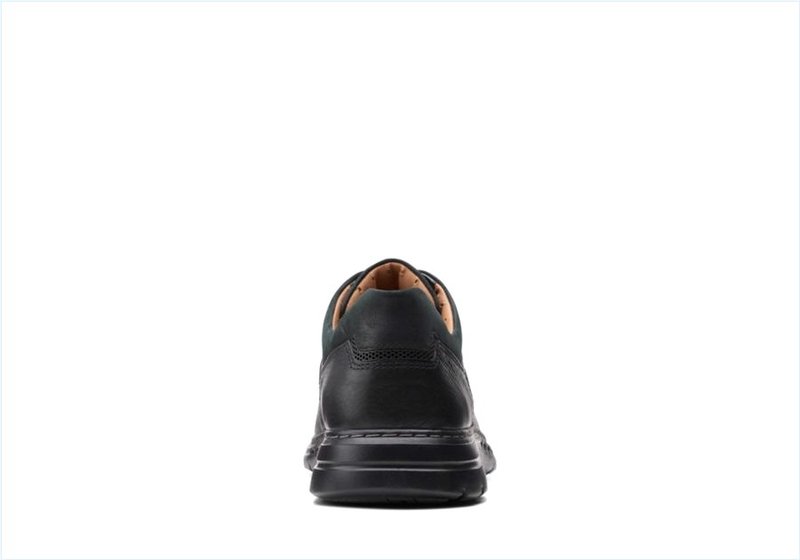  Un Brawley Lace / Black Leather Mens Shoes