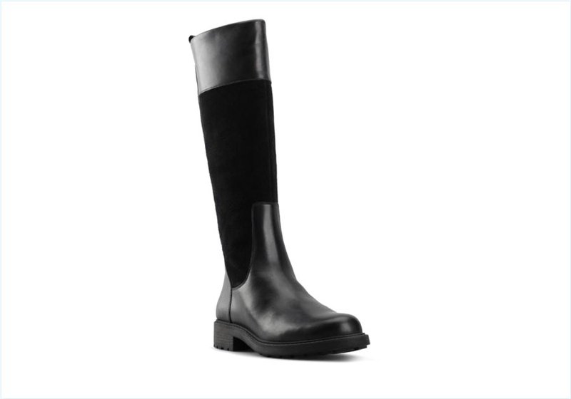  Orinoco 2 Hi / Black Warmlined Leather Womens Boots