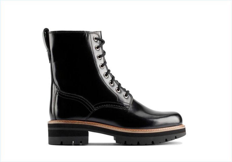  Orianna Hi / Black Leather Womens Boots