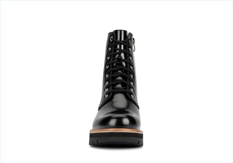  Orianna Hi / Black Leather Womens Boots